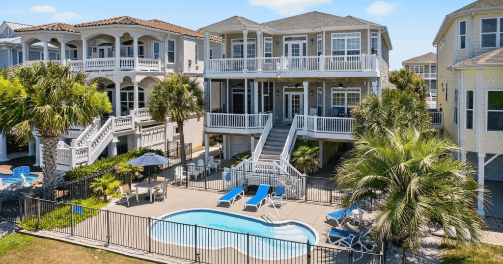 Ocean Isle Beach vacation rental with pool