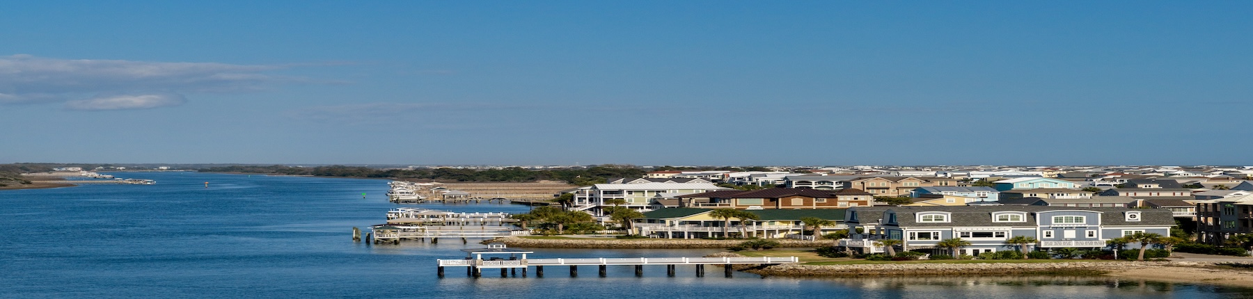 Ocean Isle Beach Homes Wide shot