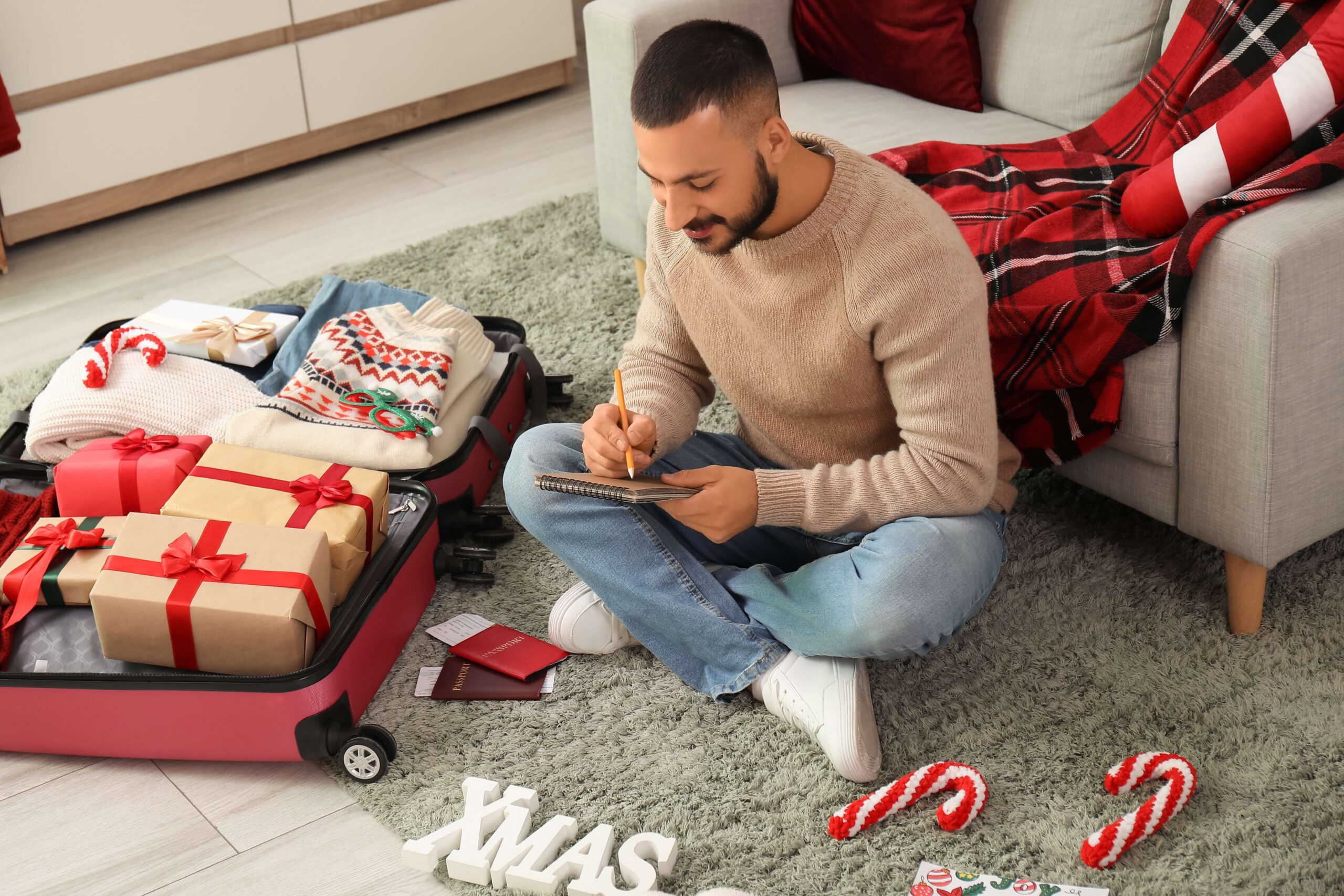 A family planning a Vacation Holiday.