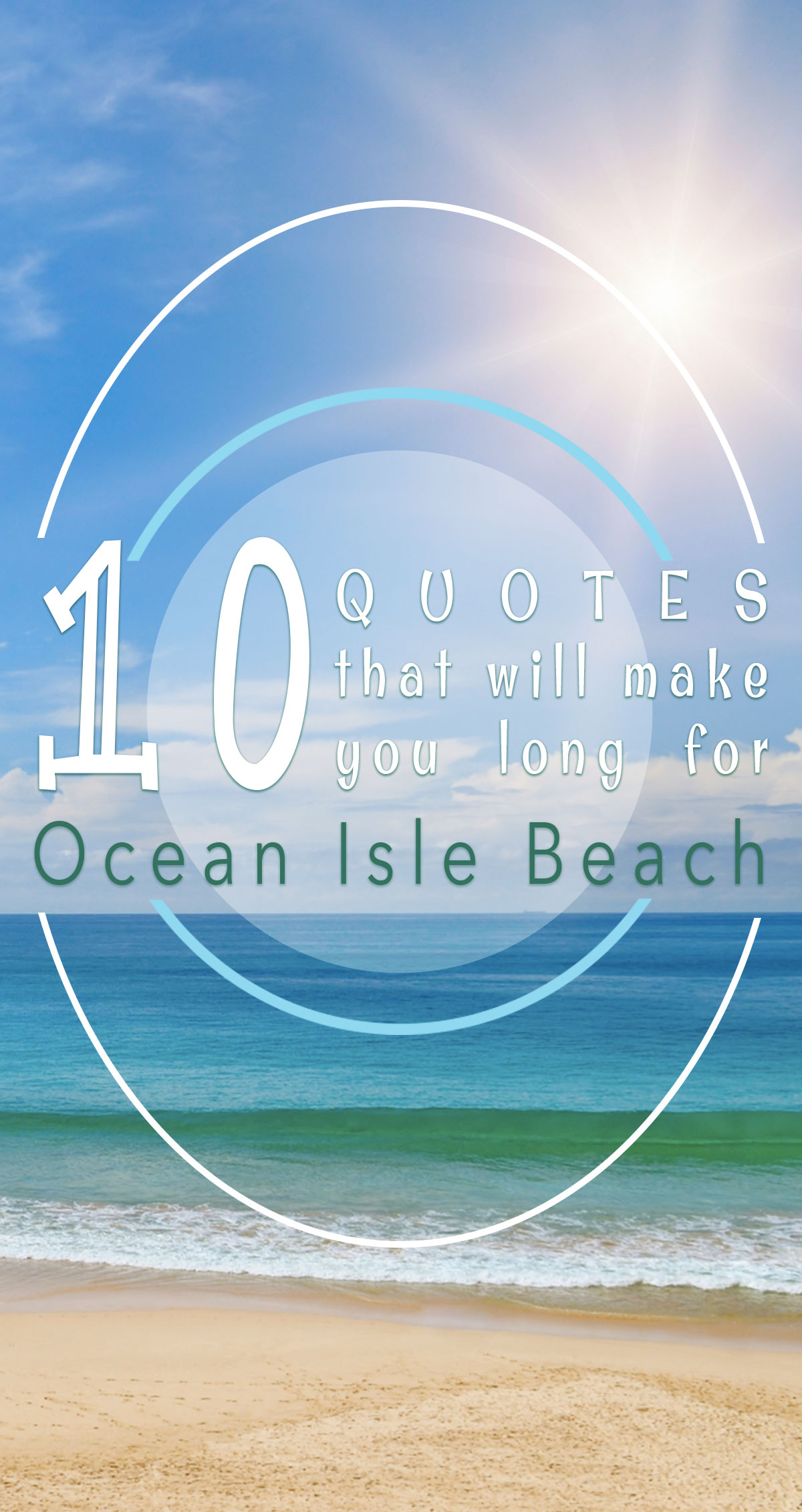 10 Quotes That Will Make You Long For Ocean Isle Beach Pin