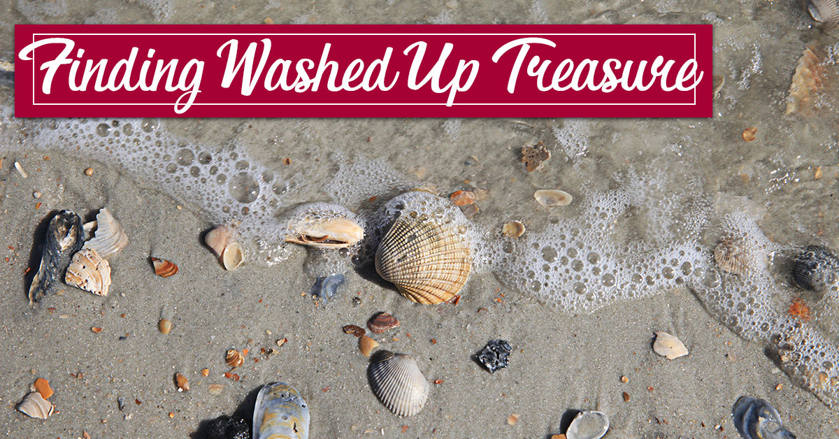 Finding Washed Up Treasure