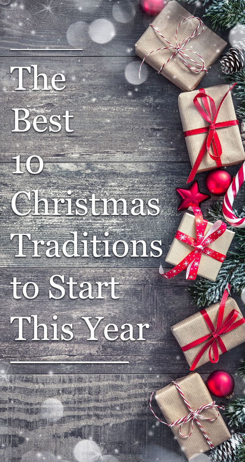 Christmas Traditions Pin