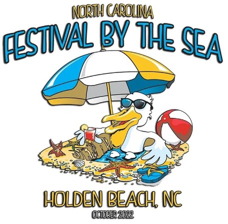 2022 North Carolina Festival by the Sea in Holden Beach NC Logo | Williamson Realty Ocean Isle Beach Vacation Rentals