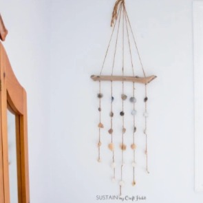 DIY seashell and driftwood wind chime  | Williamson Realty Ocean Isle Beach Rentals