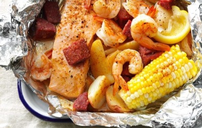 Cajun Boil On The Grill | Williamson Realty Vacations