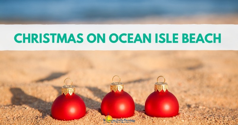 Christmas on Ocean Isle Beach | Williamson Realty