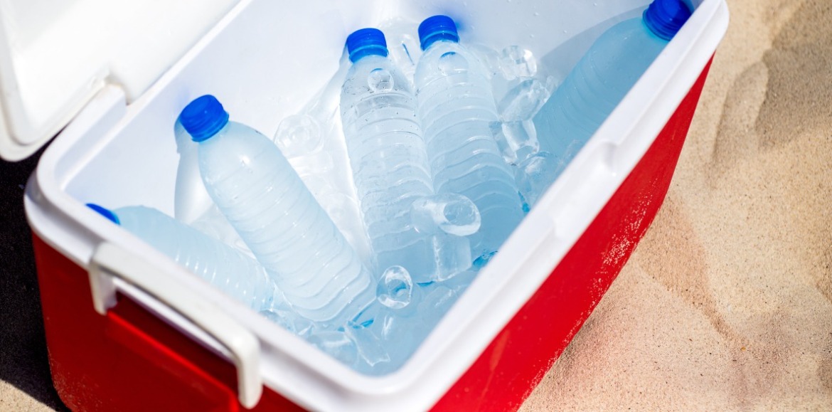 cooler full of drinks and ice | Williamson Realty