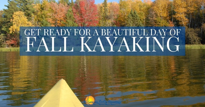 Get Ready for a Beautiful Day of Fall Kayaking