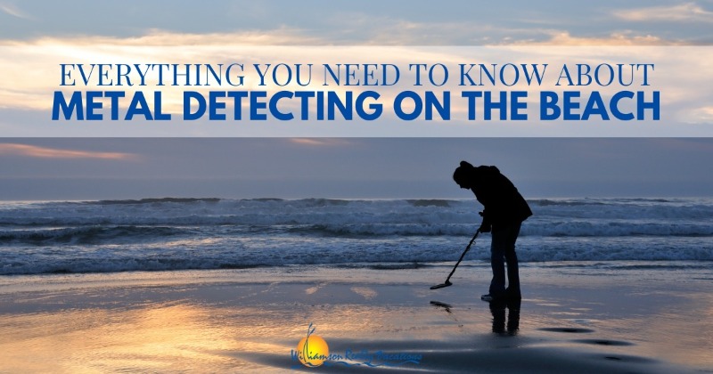 Metal Detecting on the Beach