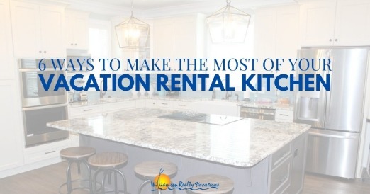 Vacation rental kitchen | Williamson Realty