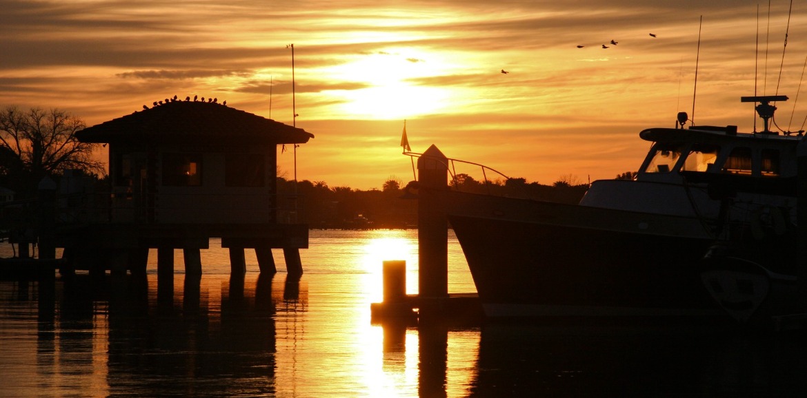 Sunset on the Intracoastal Waterway | Williamson Realty Vacations Ocean Isle Beach Rentals