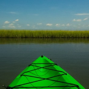 Kayak on the water | Williamson Realty Ocean Isle Beach NC Rentals