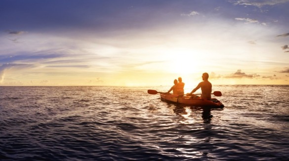 kayaking on ocean isle beach | Williamson Realty Vacations