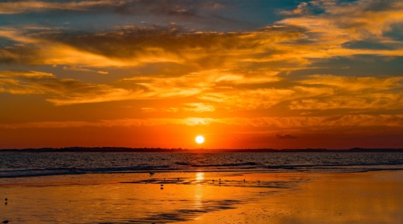 ocean isle beach sunset | Williamson Realty Vacations