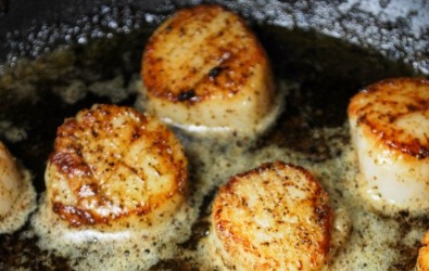 Pan Seared Scallops | Williamson Realty Vacations