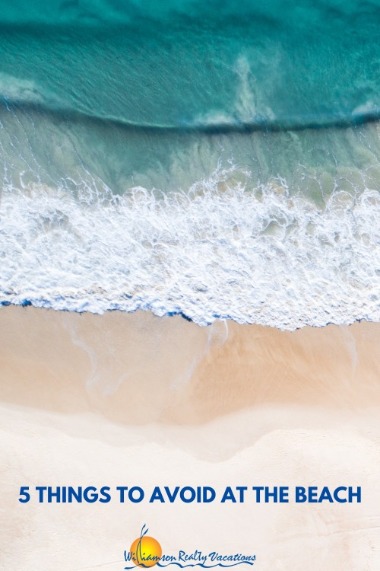 5 Things to Avoid at the Beach