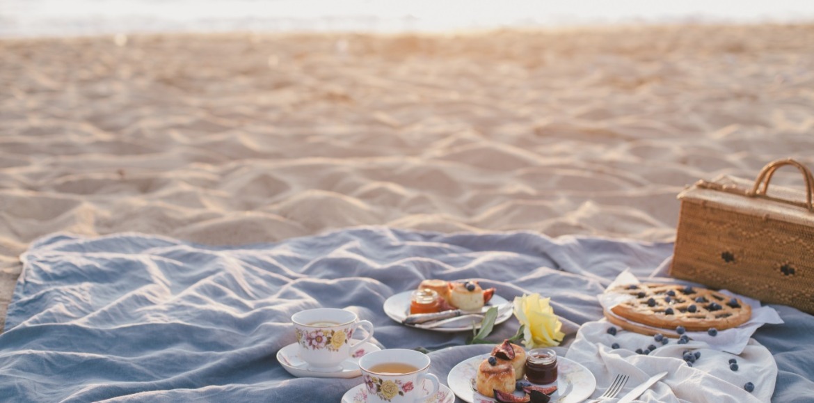 picnic on the beach | Williamson Realty