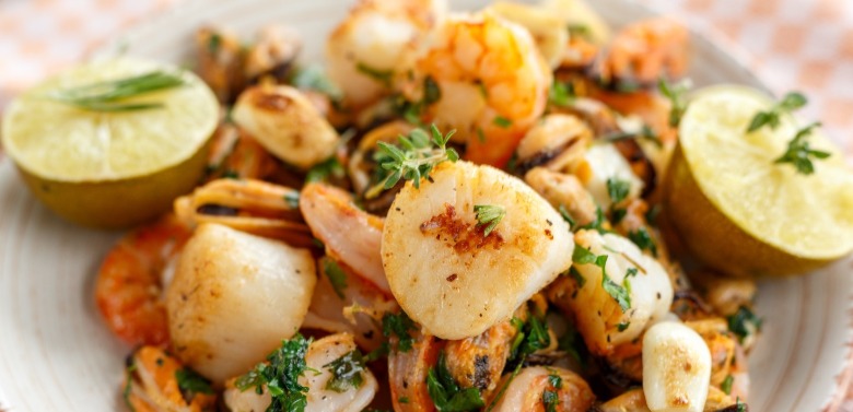 seafood scallop and shrimp meal | Williamson Realty