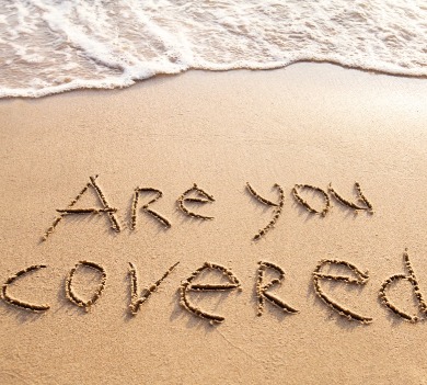 are you covered written in the sand | Williamson Realty