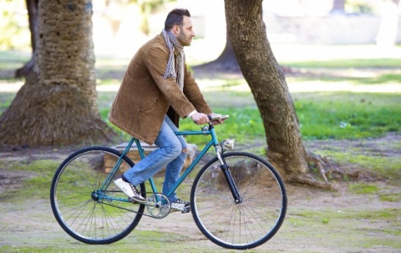 man riding bike | Williamson Realty Vacations